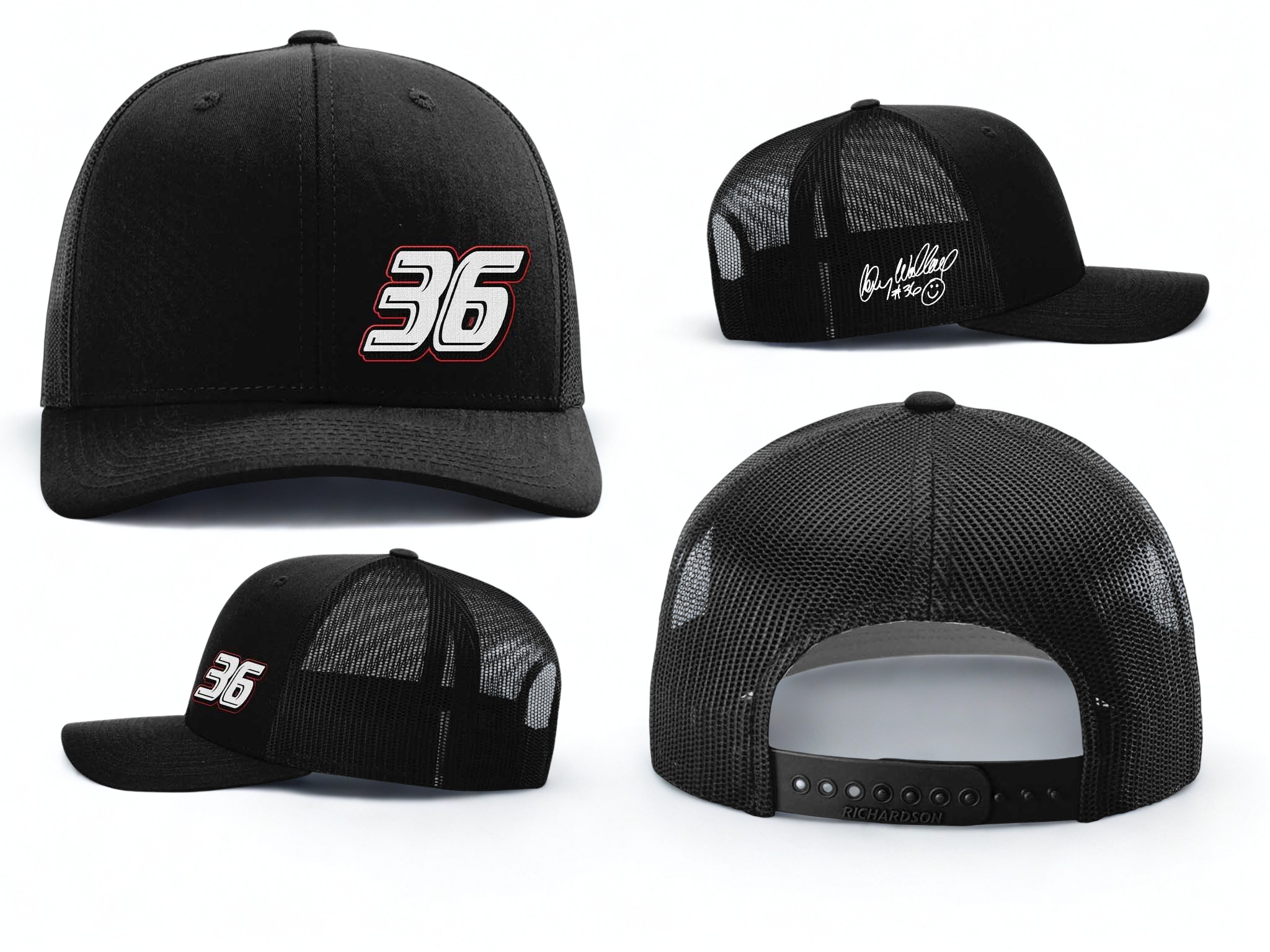 Kenny Wallace 36 “Signature” SnapBack hat