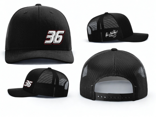 Kenny Wallace 36 “Signature” SnapBack hat – Shop Kenny Wallace